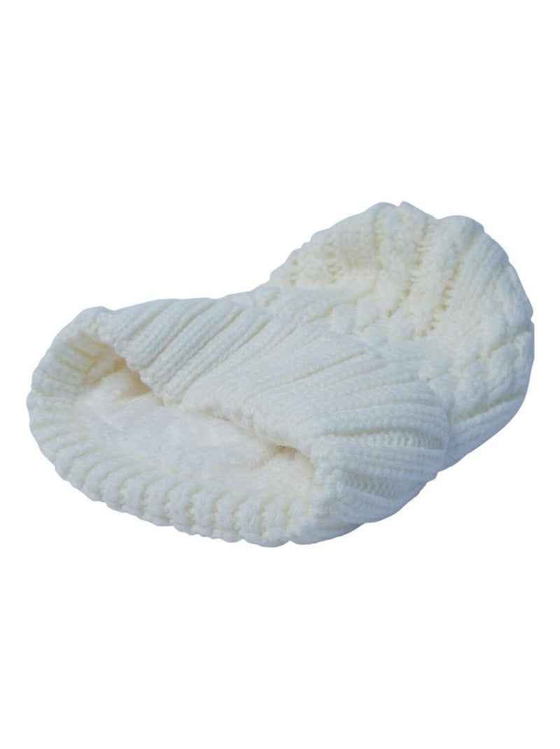 Bonnet doux BIENNE Blanc - Kiabi