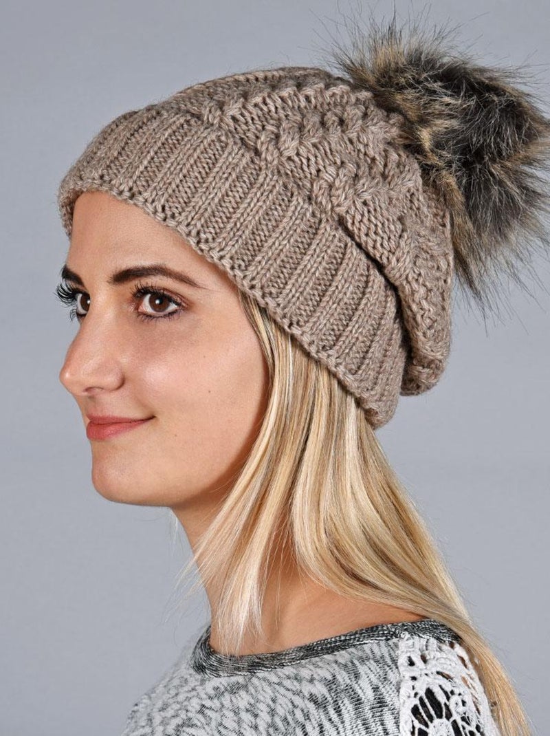 Bonnet Egéria - Made in UE Marron - Kiabi