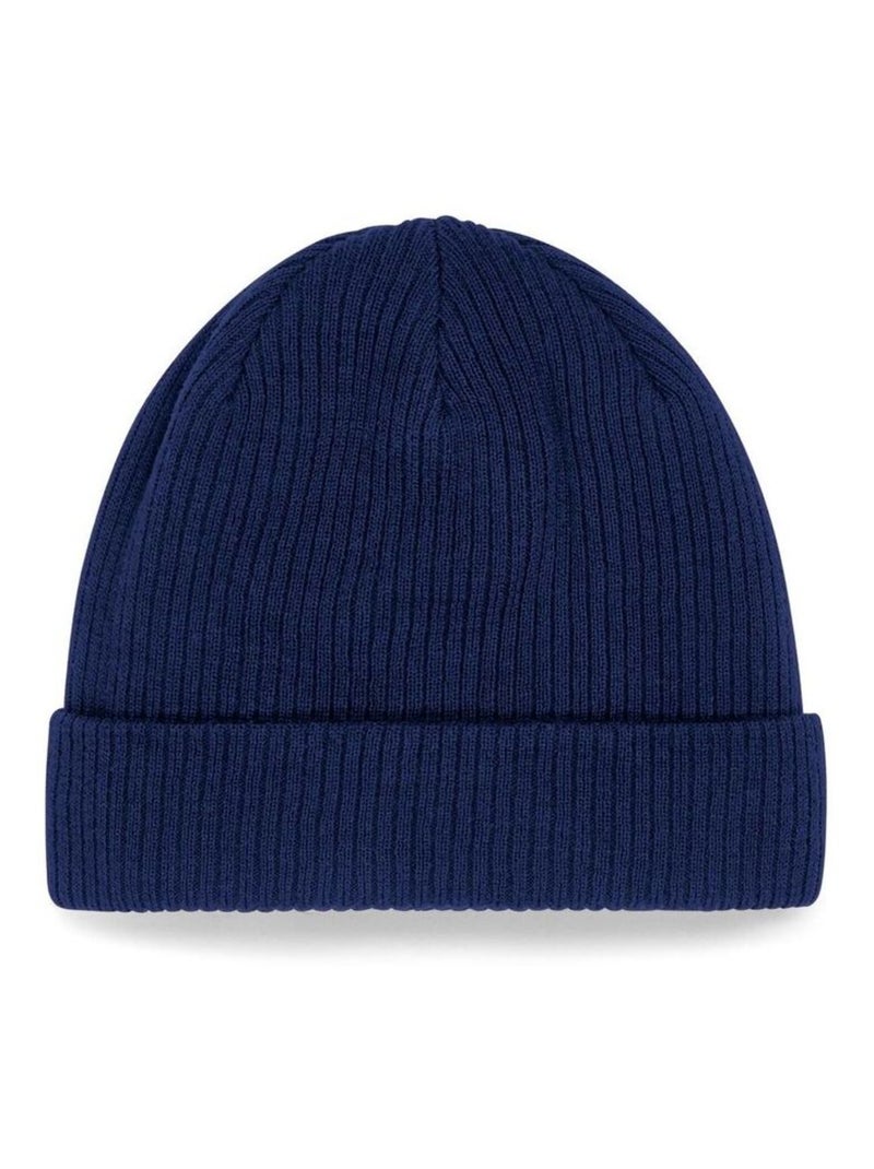 Bonnet en coton biologique - beechfield Bleu marine - Kiabi