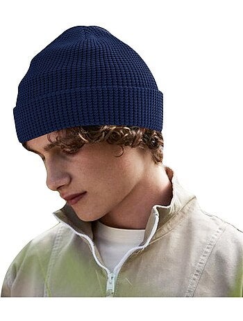Bonnet en coton biologique gaufré - beechfield