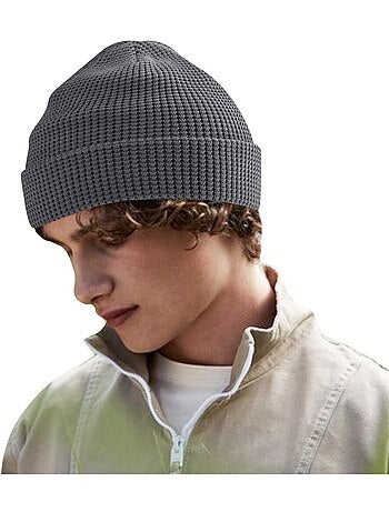 Bonnet en coton biologique gaufré - beechfield