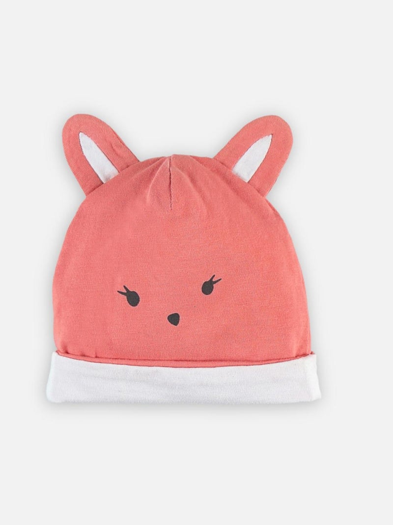 Bonnet en coton Noukie's Rose - Kiabi