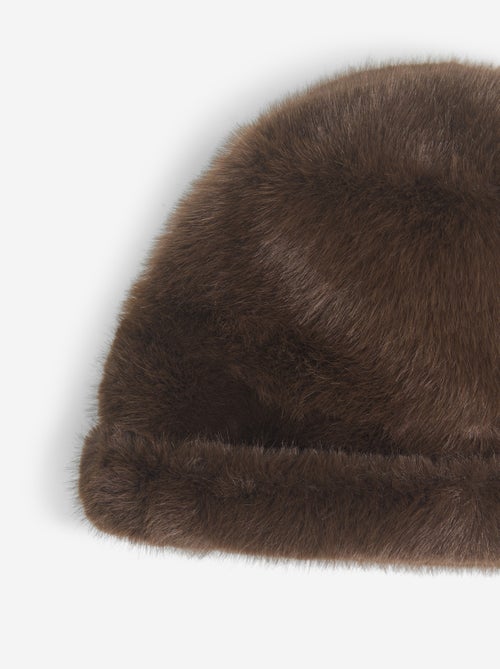 Bonnet en fausse fourrure - Kiabi Bonnet en fausse fourrure - Kiabi