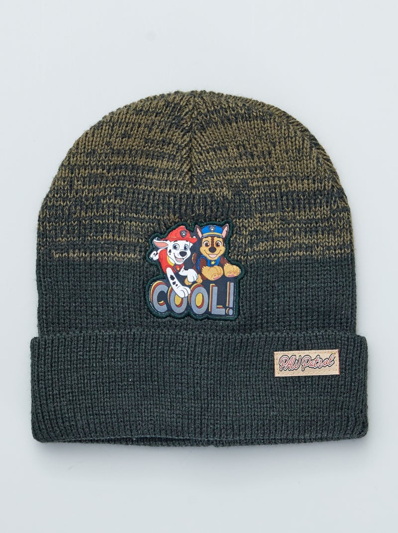 Bonnet en laine 'Pat Patrouille' Vert - Kiabi