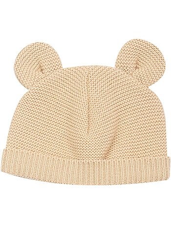 Bonnet En Maille Avec Des Petites Oreilles