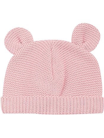 Bonnet En Maille Avec Des Petites Oreilles