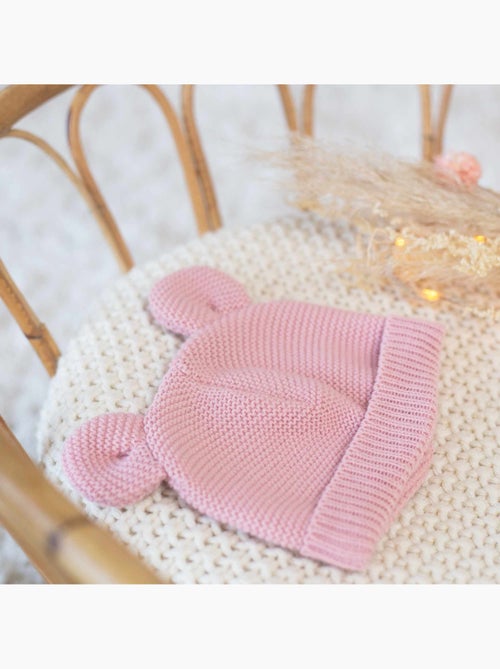 Bonnet En Maille Avec Des Petites Oreilles - Kiabi