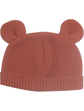 Bonnet En Maille Avec Des Petites Oreilles