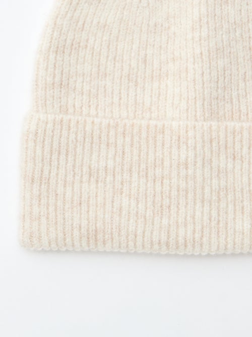 Bonnet en maille - Kiabi