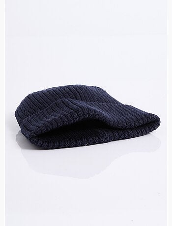 Bonnet en maille cotelée, à revers - AFIBEL