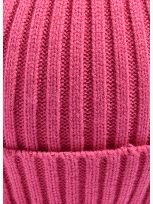 Bonnet en maille cotelée à revers - AFIBEL - Kiabi