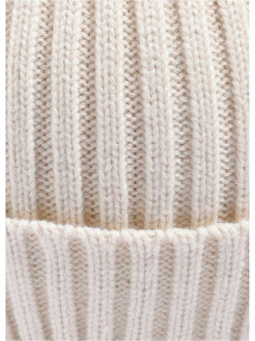 Bonnet en maille cotelée à revers - AFIBEL - Kiabi