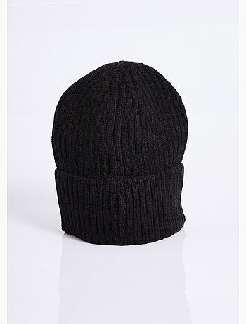Bonnet en maille cotelée, à revers - AFIBEL
