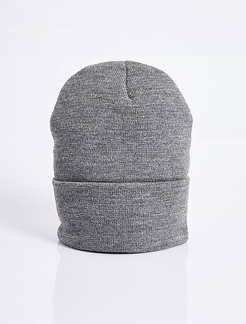 Bonnet en maille fines cotes à revers - AFIBEL