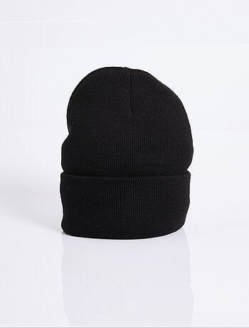 Bonnet en maille fines cotes à revers - AFIBEL