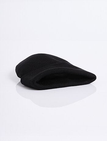 Bonnet en maille fines cotes à revers - AFIBEL