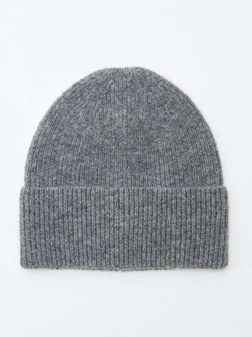 Bonnet en maille - Kiabi