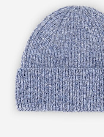 Bonnet en maille grosse jauge