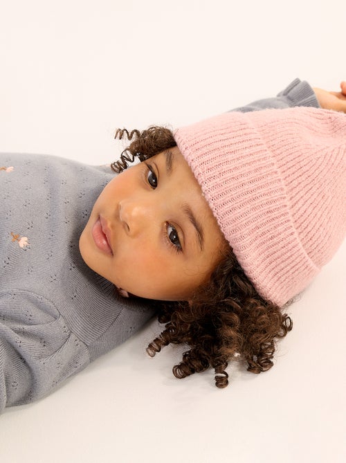 Bonnet en maille grosse jauge - Kiabi Bonnet en maille grosse jauge - Kiabi