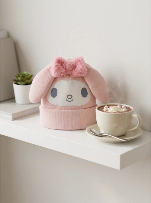 Bonnet en maille hello kitty rose - Kiabi
