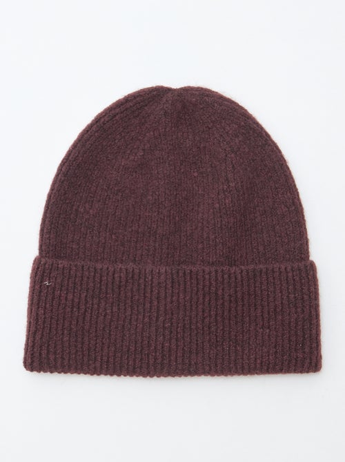 Bonnet en maille - Kiabi