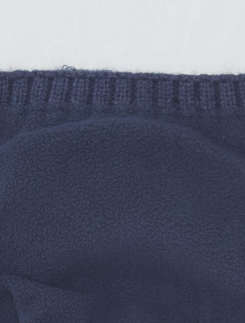 Bonnet en maille tricot - Kiabi