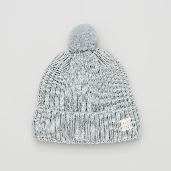 Bonnet En Maille Tricot Bebe Fille Kiabi 6 00