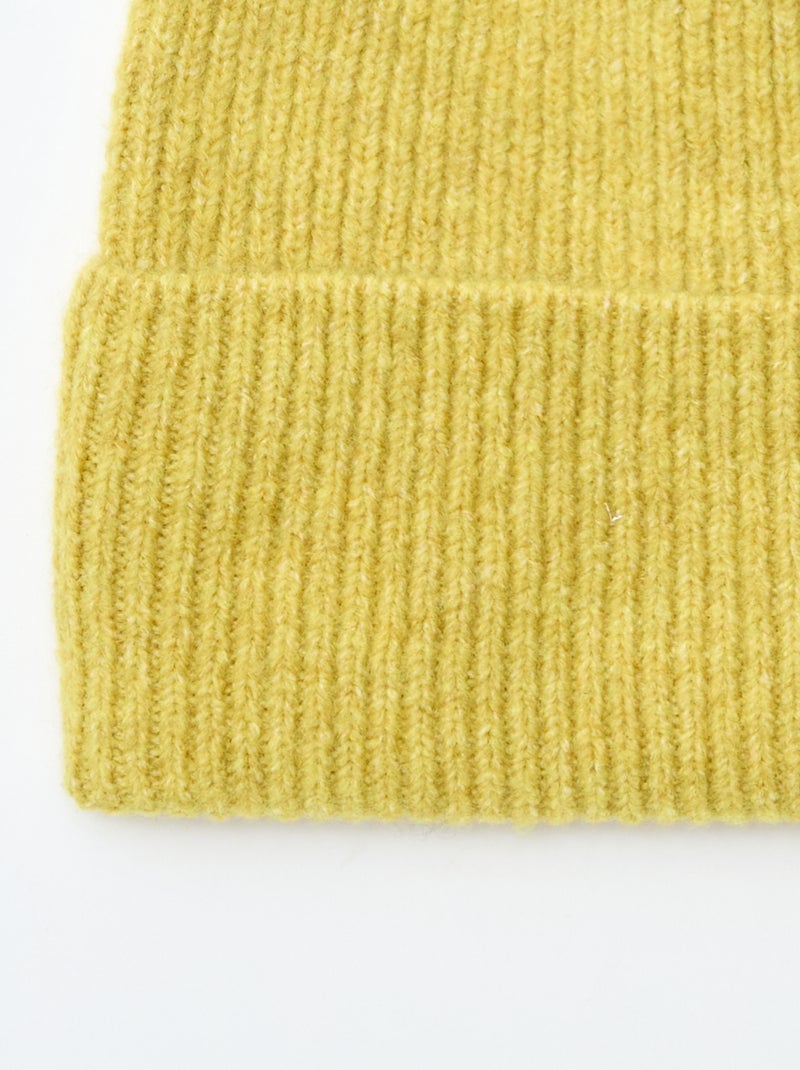 Bonnet en maille Vert - Kiabi