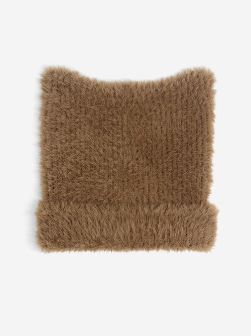 Bonnet en matière douce forme chat - Kiabi Bonnet en matière douce forme chat - Kiabi