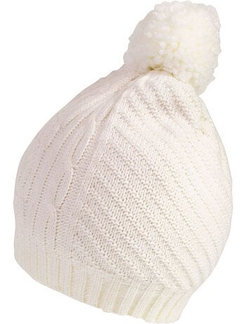 Bonnet en torsades travaillées femme isotoner