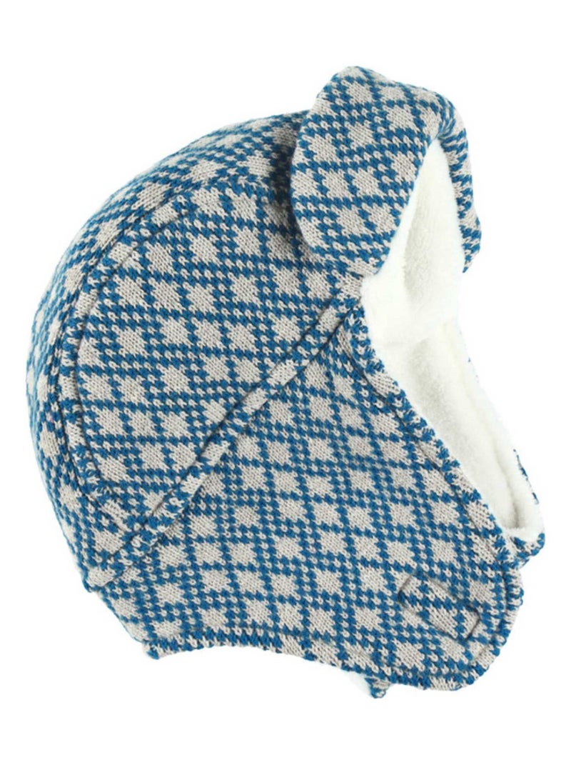 Bonnet en Tricoloudoux® Bleu turquoise - Kiabi