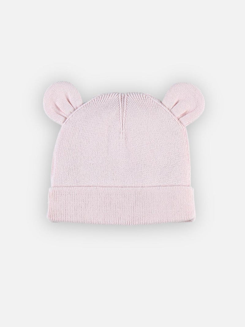 Bonnet en tricot, clair Noukie's Rose - Kiabi