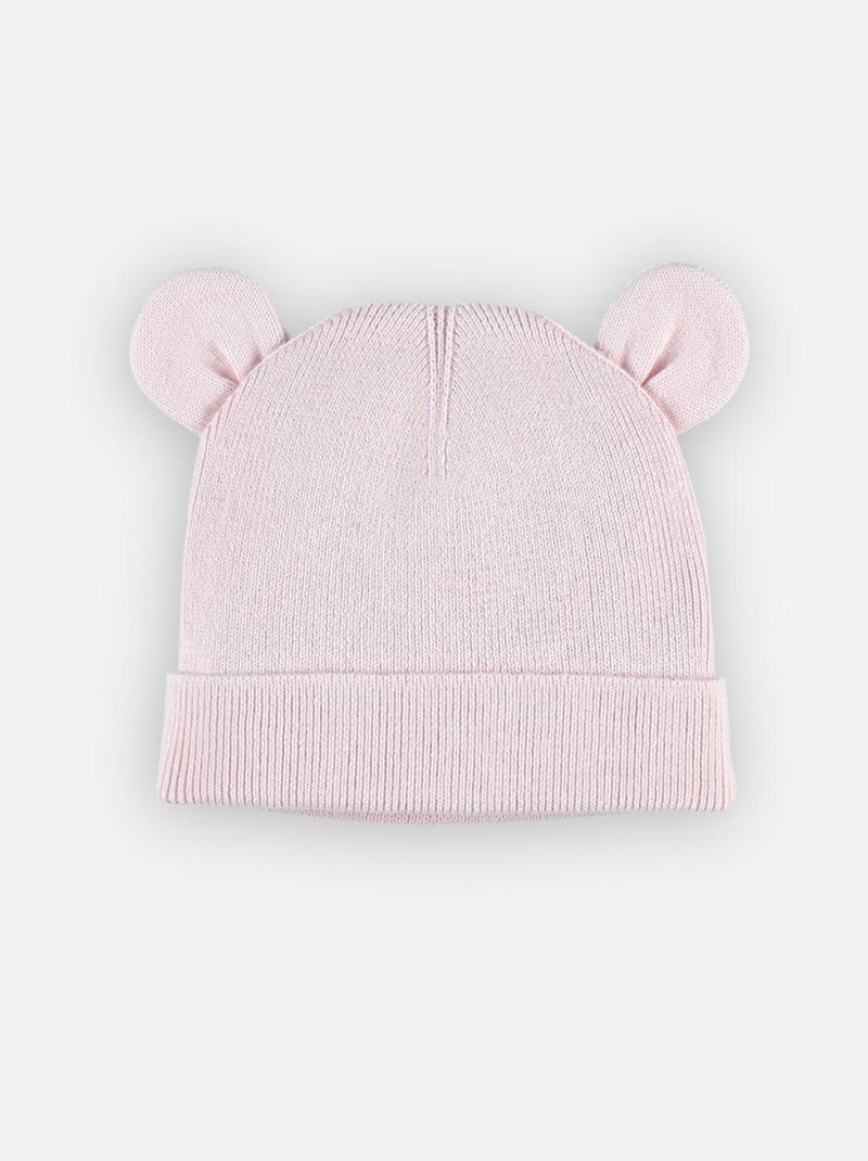 Bonnet en tricot, clair Noukie's Rose - Kiabi