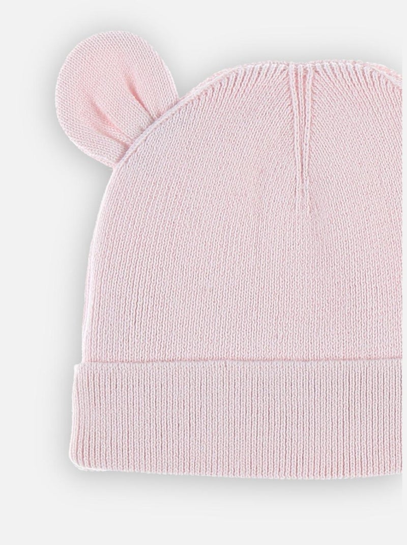 Bonnet en tricot, clair Noukie's Rose - Kiabi