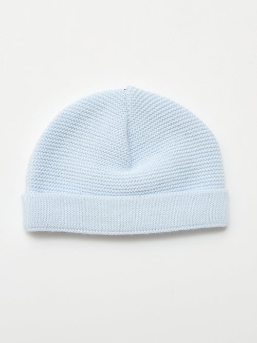 Bonnet en tricot 'La manufacture de Layette' - Kiabi