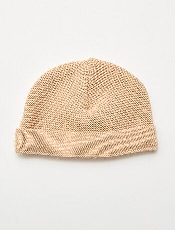 Bonnet en tricot 'La manufacture de Layette'