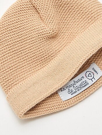 Bonnet en tricot 'La manufacture de Layette'