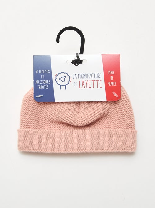 Bonnet en tricot 'La manufacture de Layette' - Kiabi