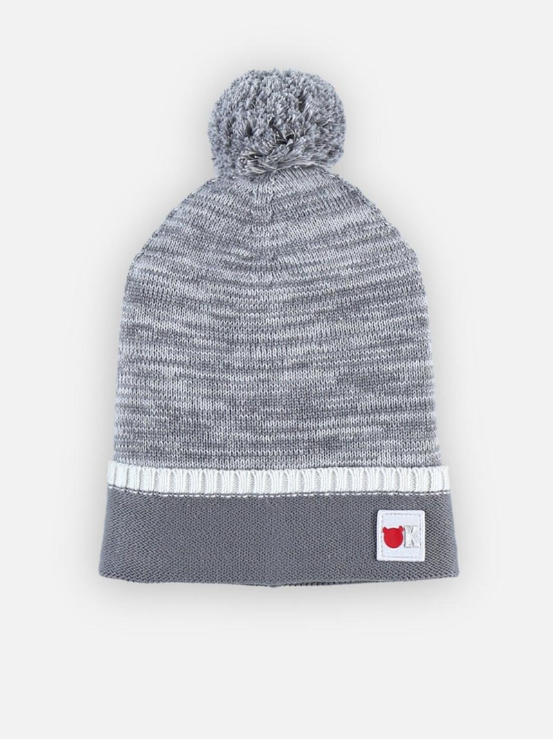 Bonnet en tricot, Noukie's Gris - Kiabi