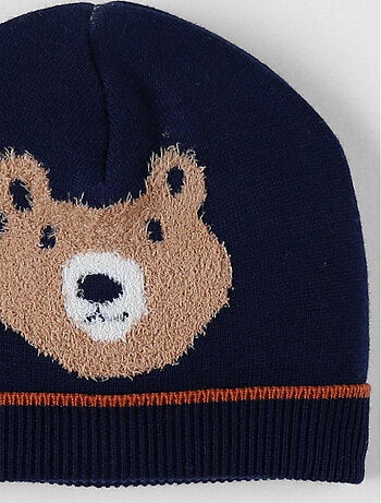 Bonnet en tricot, ours Noukie's