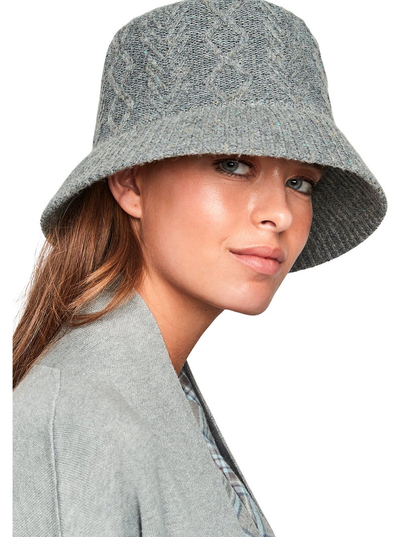 Bonnet en tricot pc1 Gris - Kiabi