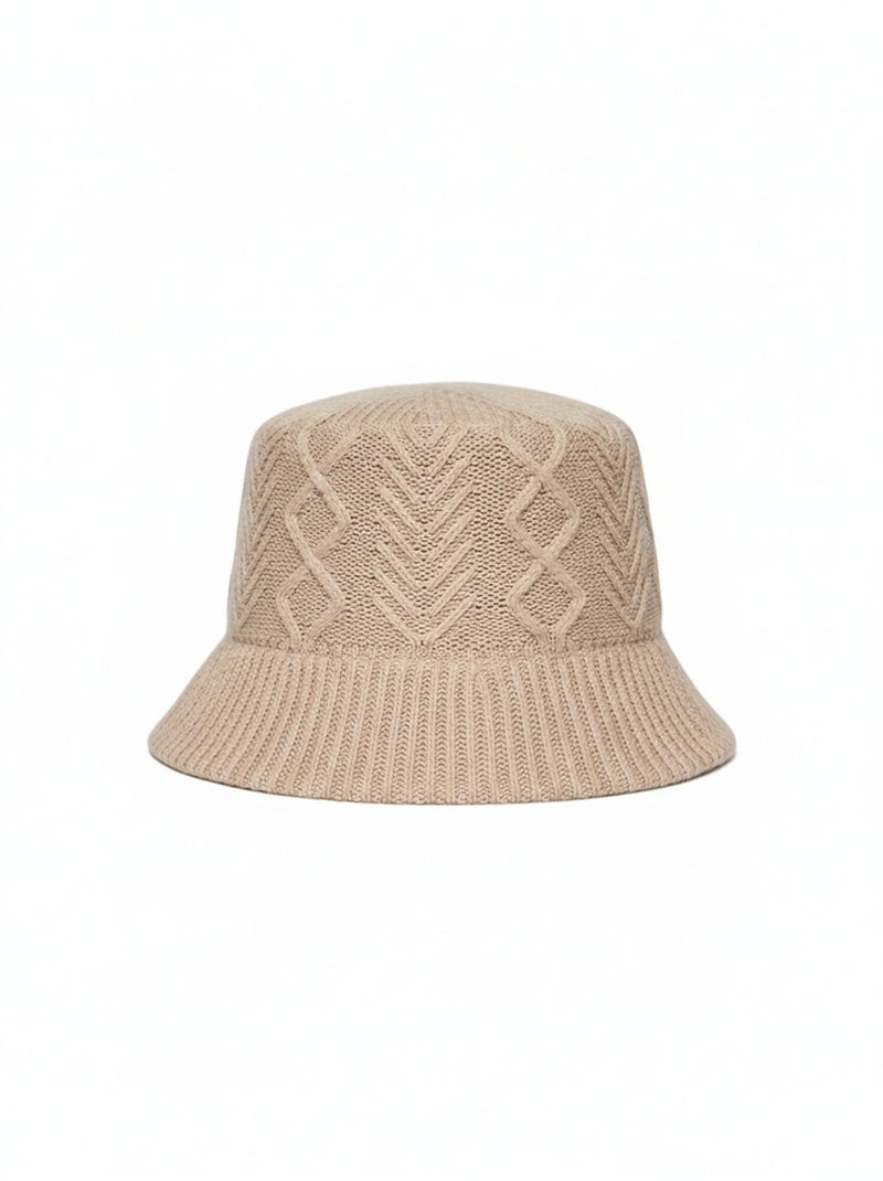 Bonnet en tricot PC1 STYLE ADD Beige - Kiabi