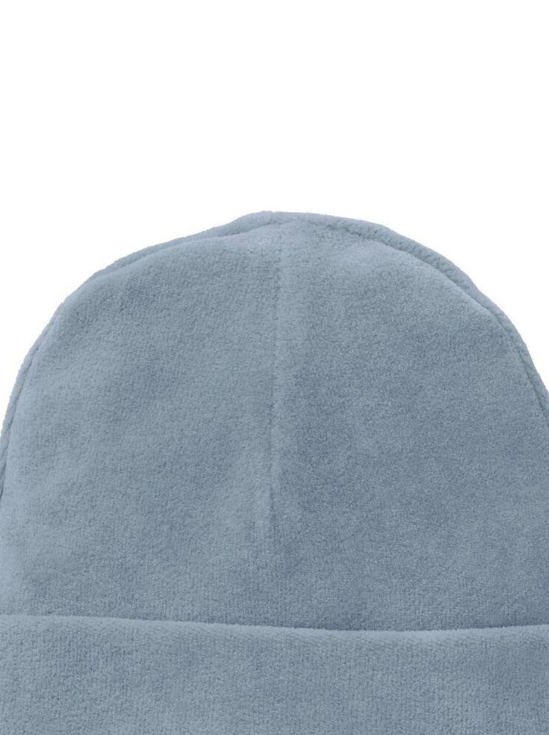 Bonnet en velours bio Blue fog (naissance) Bleu - Kiabi