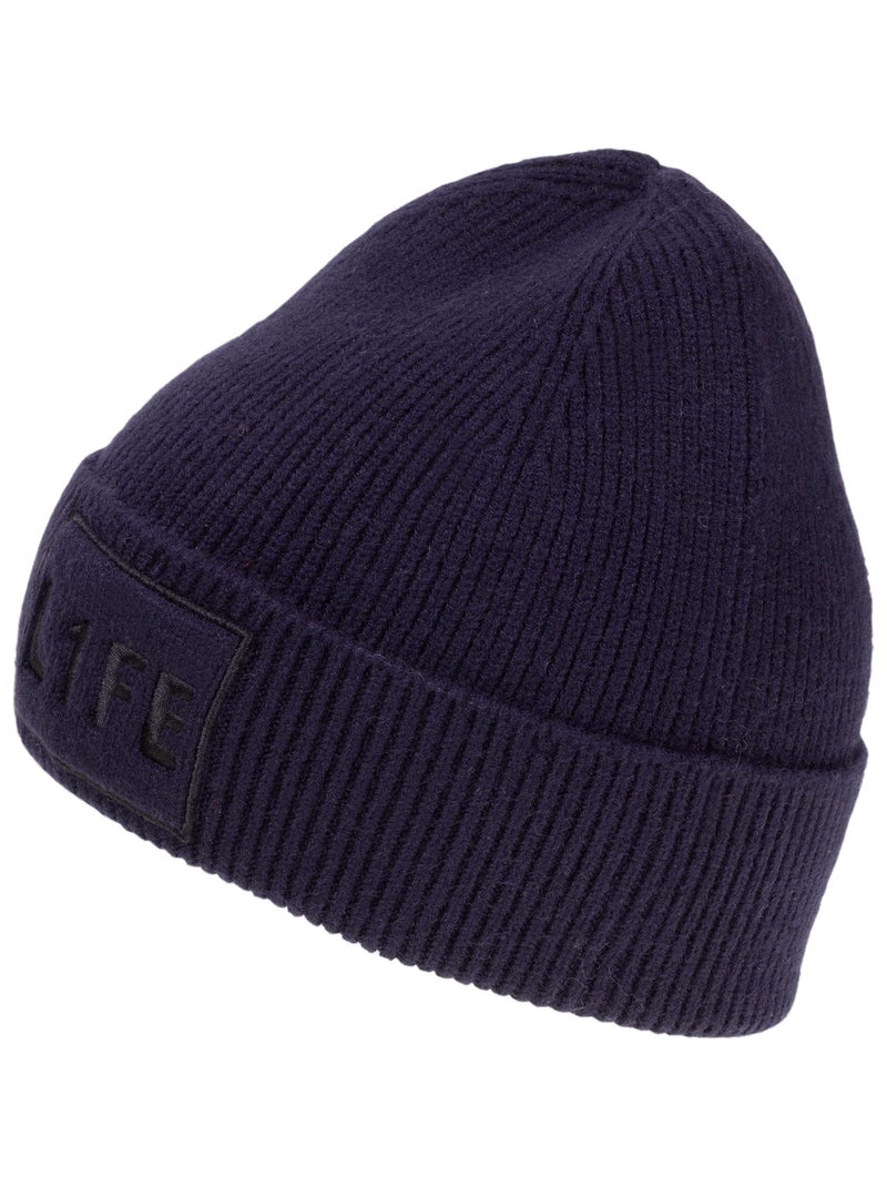 Bonnet enfant 6/12 ans maille soft touch marine Isotoner Bleu marine - Kiabi
