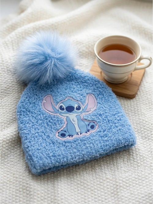 Bonnet enfant tricot stitch disney - Kiabi