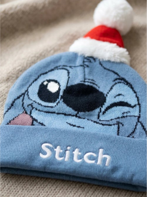 Bonnet enfant tricoté stitch disney - Kiabi
