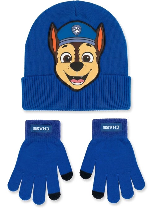 Bonnet et gants enfant en acrylique pat' patrouille nickelodeon - Kiabi