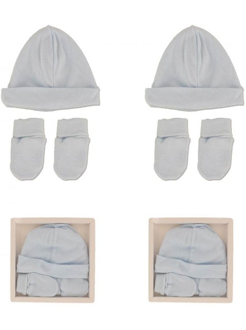 Bonnet et Moufles Bébé Lot de 2 - Kiabi
