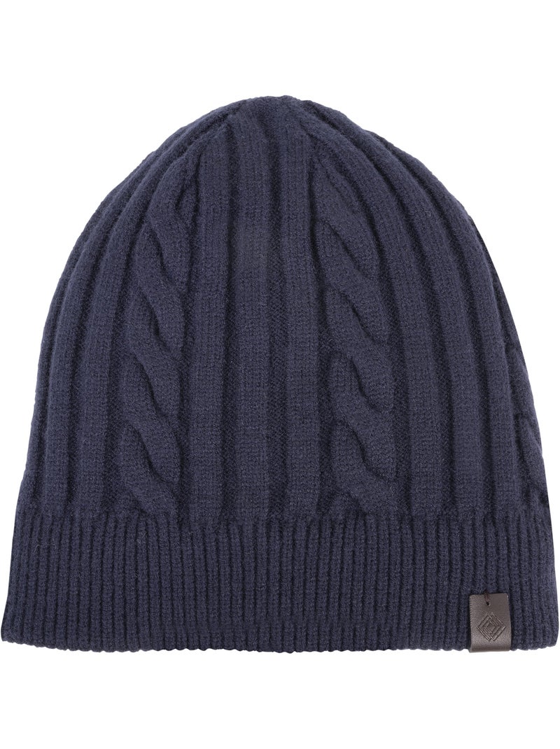 Bonnet extensible chaud confortable homme Bleu marine - Kiabi