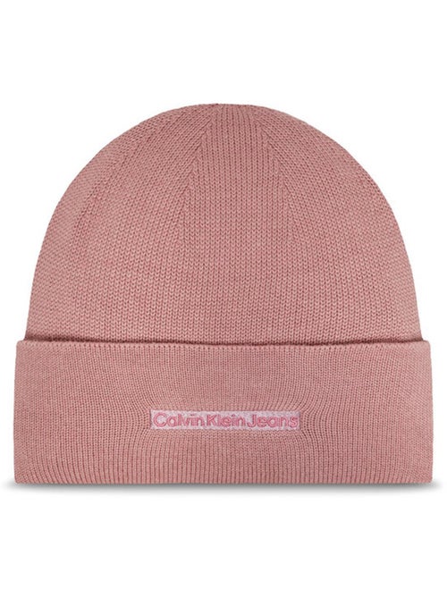Bonnet Femme Calvin Klein Jeans Peach - Kiabi